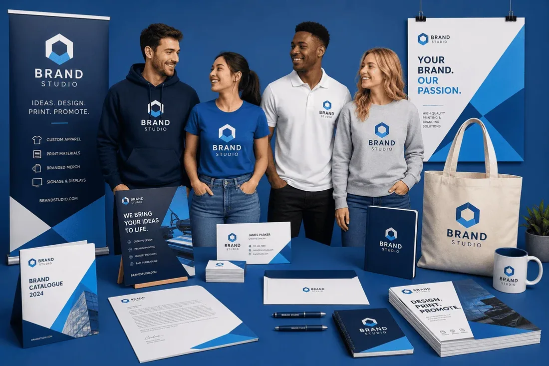 Branded business print from KRT Prints