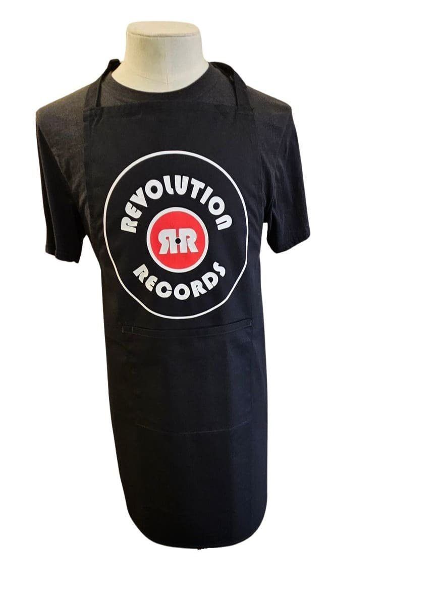 Apron printed with branded artwork