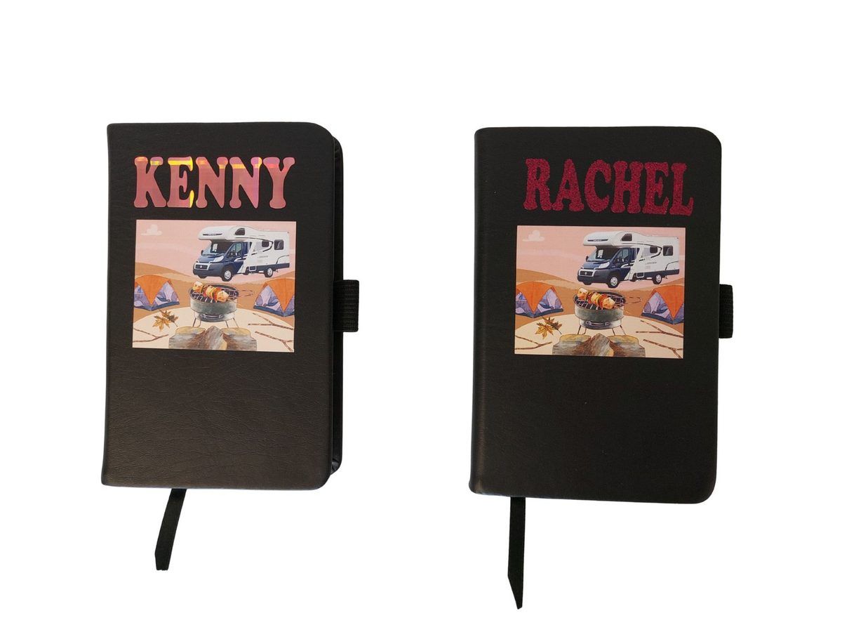 Custom printed books and branded merchandise