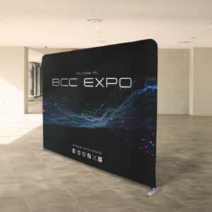 Stretch Fabric Display Stands - Straight