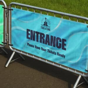 Crowd Barrier Covers