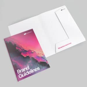 Glued Presentation Folders